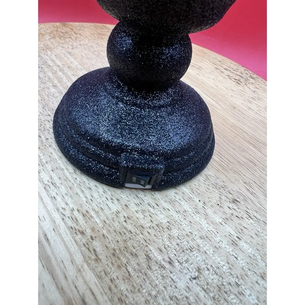 Bath And Body Works Light Up Spooky Cemetery Water Globe Halloween Candle Holder